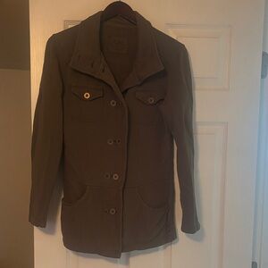 Prana Utility Jacket in Olive Green